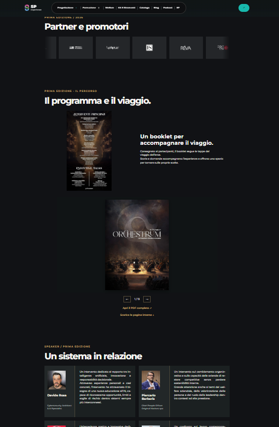 SP Experience, pagina Orchestrum
